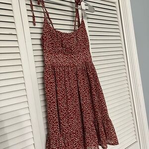 Princess Polly Red Floral Dress
